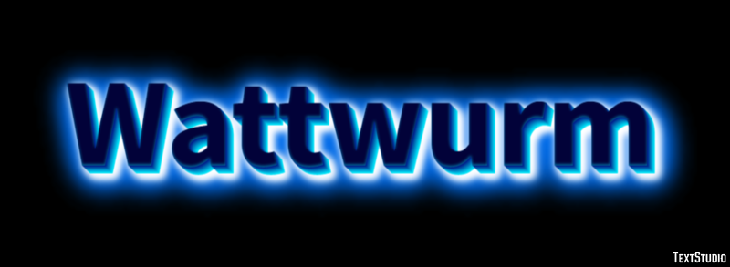 Wattwurm Efecto de texto