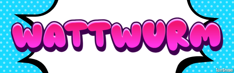 Wattwurm Texteffekt