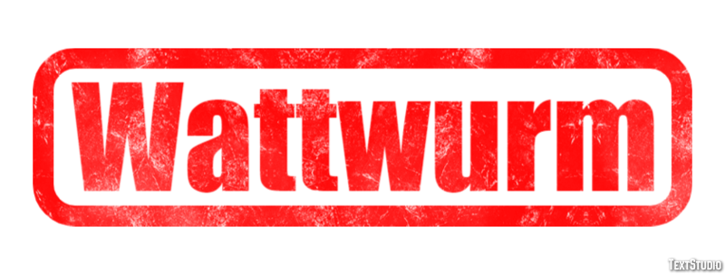 Wattwurm Efecto de texto