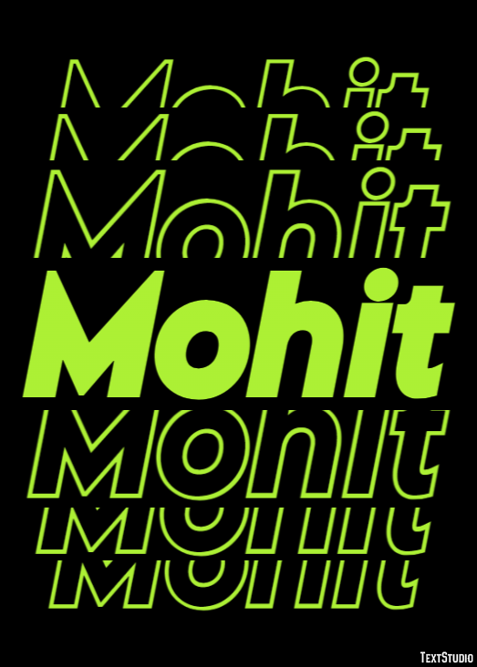 Mohit Text Effect