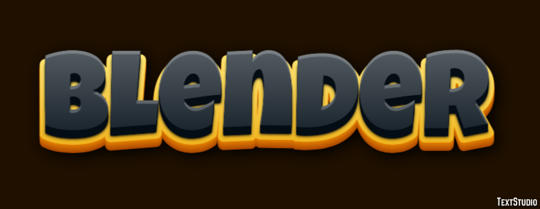Blender Efecto de Texto