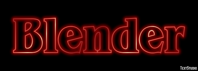 Blender Text Effect