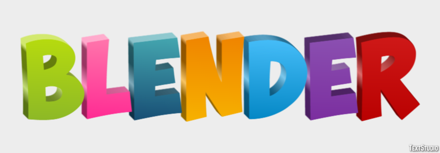 Blender Text Effect