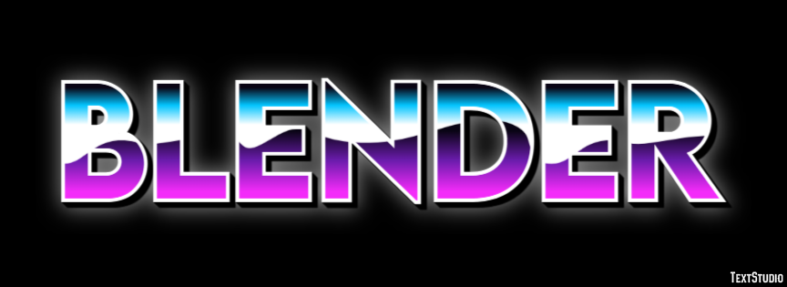 Blender Text Effect