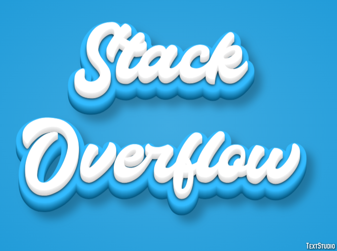 Stack Overflow Metin Efekti