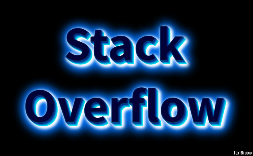 Stack Overflow Metin Efekti