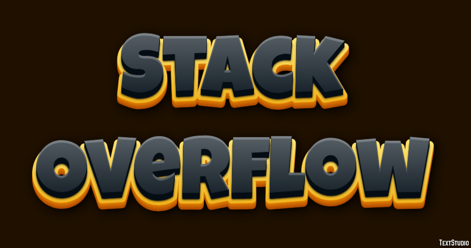 Stack Overflow Metin Efekti