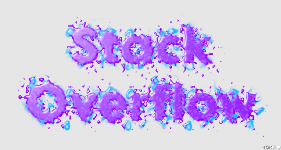 Stack Overflow Metin Efekti