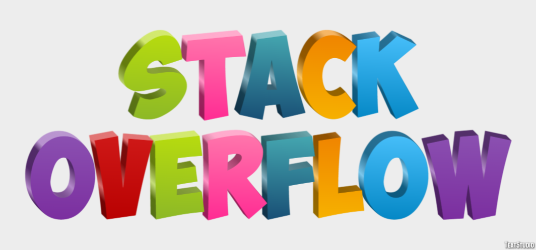 Stack Overflow Metin Efekti