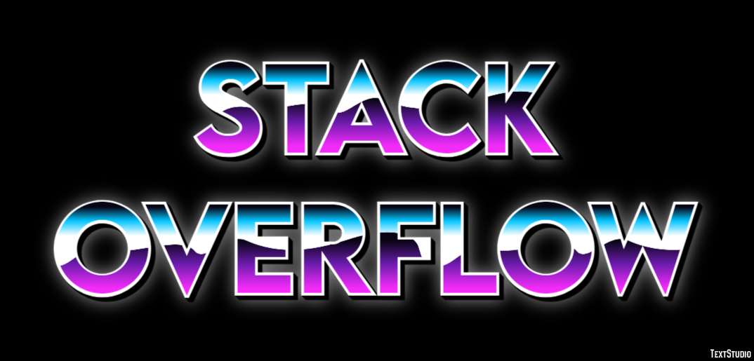 Stack Overflow Metin Efekti