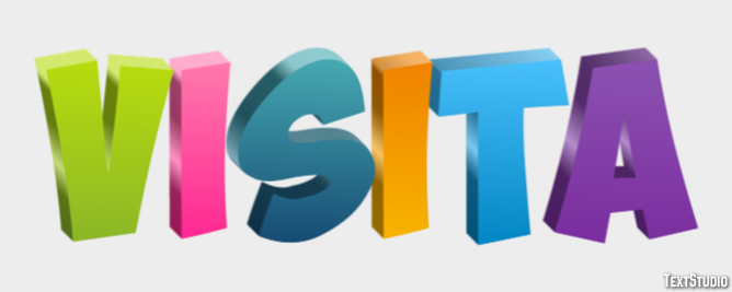 Visita Text Effect