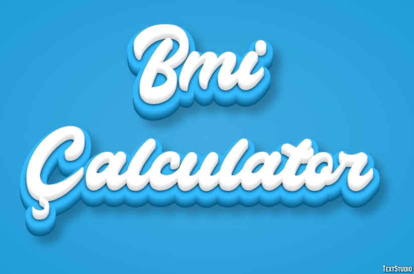 Bmi Çalculator Effetto testo