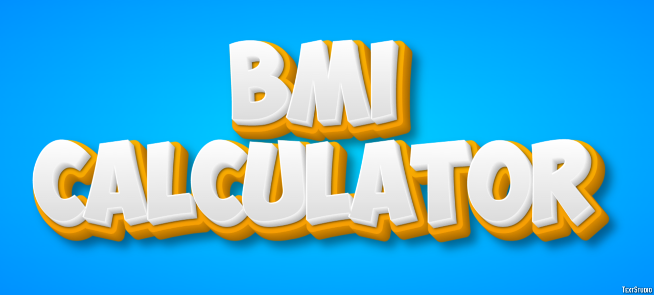 Bmi Çalculator Efecto de Texto