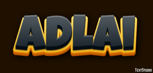 Adlai Text effect