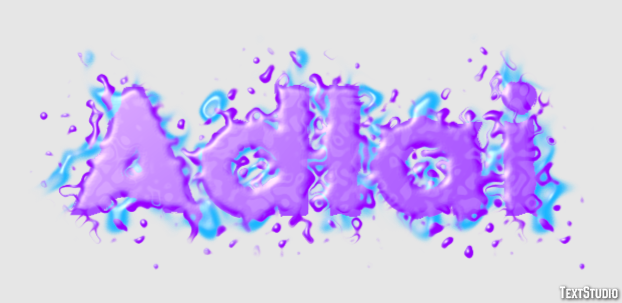 Adlai Text effect