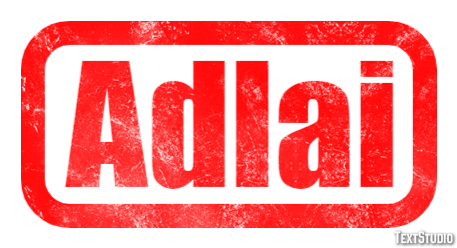 Adlai Text effect