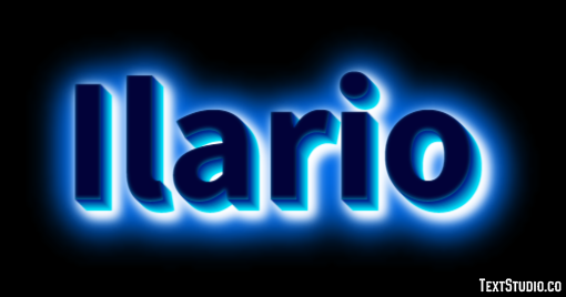 Ilario Texteffekt