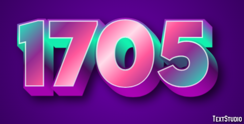 1705 Text Effect