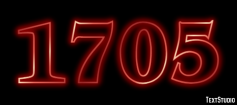 1705 Text Effect