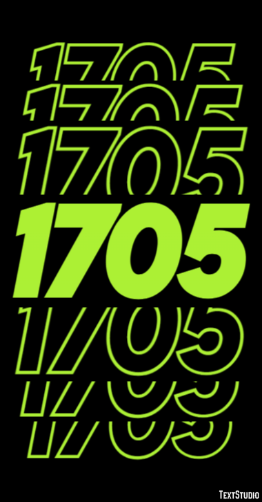 1705 Text Effect