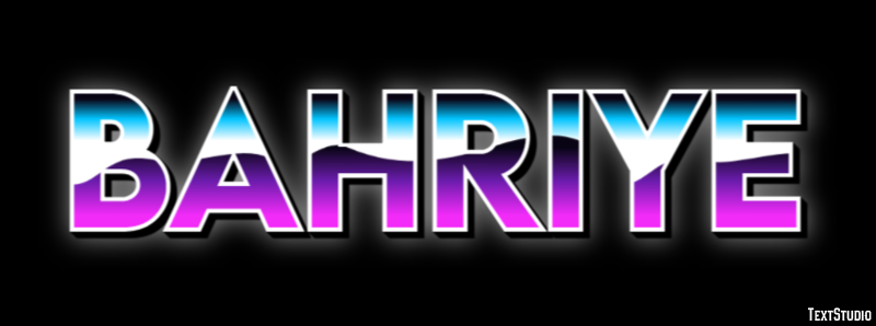 Bahriye Effet de Texte