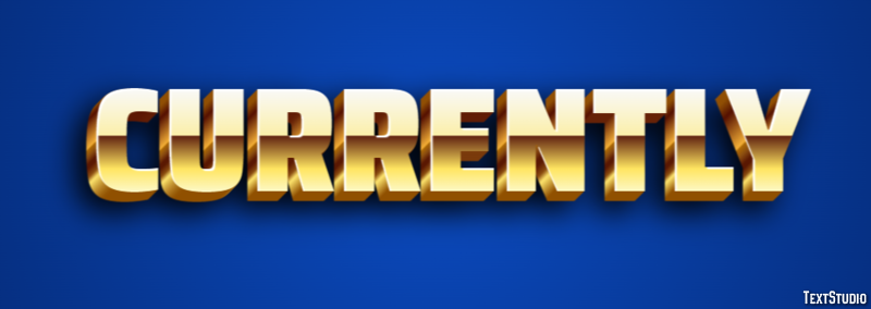 Currently Text Effect