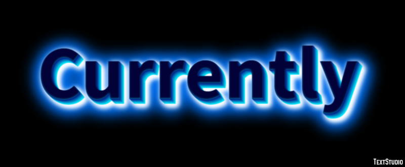 Currently Text Effect