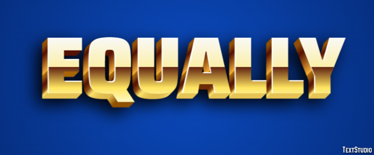 Equally Effet de Texte