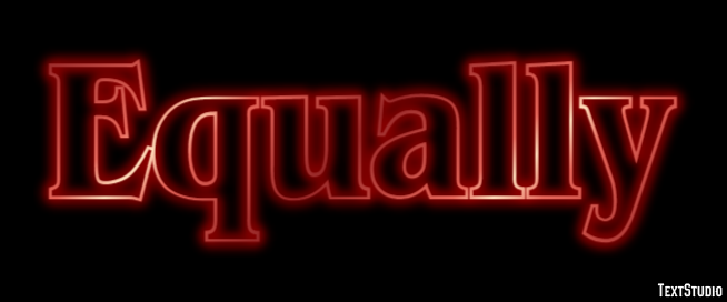 Equally Metin Efekti