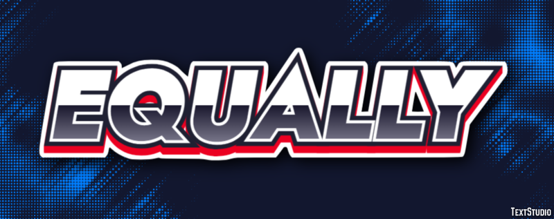 Equally Text Effect