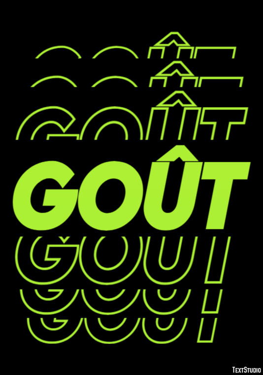 Goût Effet de Texte
