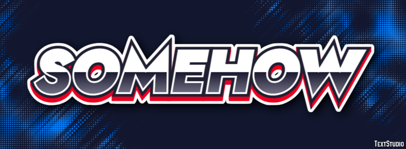 Somehow Text Effect