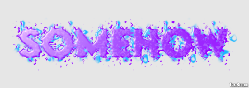 Somehow Text Effect