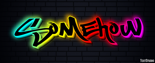 Somehow Text Effect