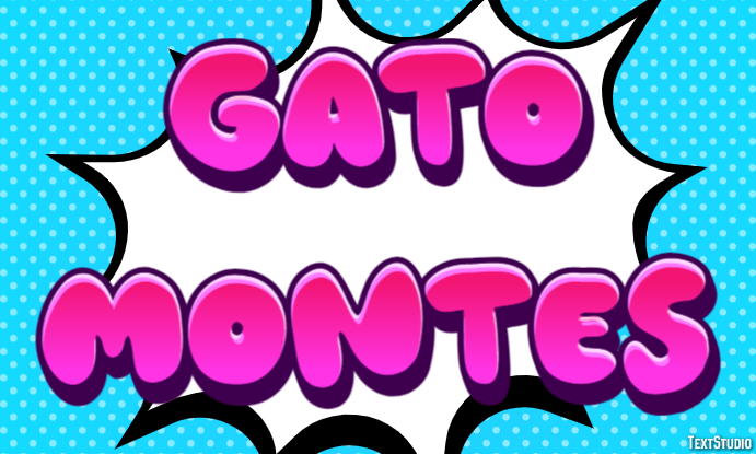 Gato Montés Efecto de texto