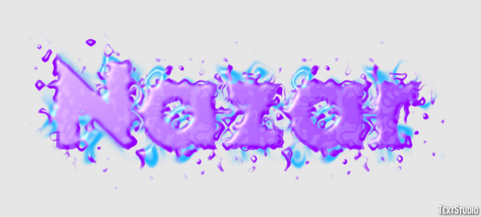 Nazar Text Effect