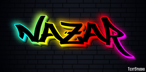 Nazar Text Effect