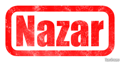 Nazar Text Effect
