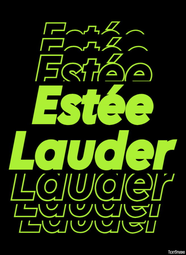 Estée Lauder Effetto testo