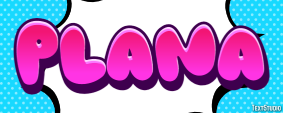 Plana Efeito de texto