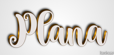 Plana Efeito do texto