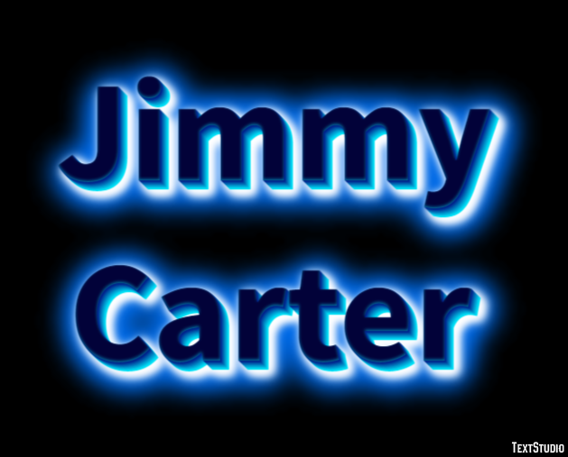 Jimmy Carter Efeito de texto