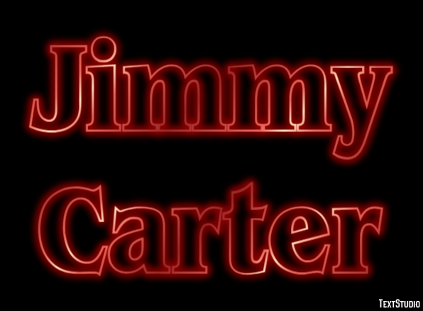 Jimmy Carter Efeito de texto