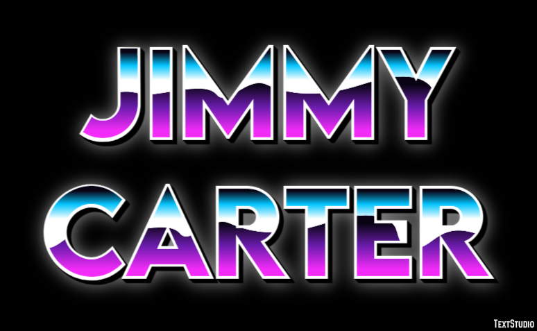 Jimmy Carter Efeito de texto