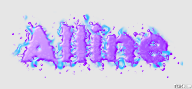 Alline Text Effect