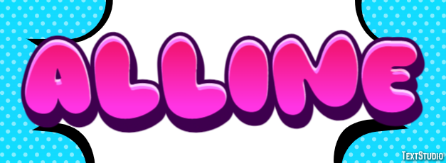Alline Эффект текста
