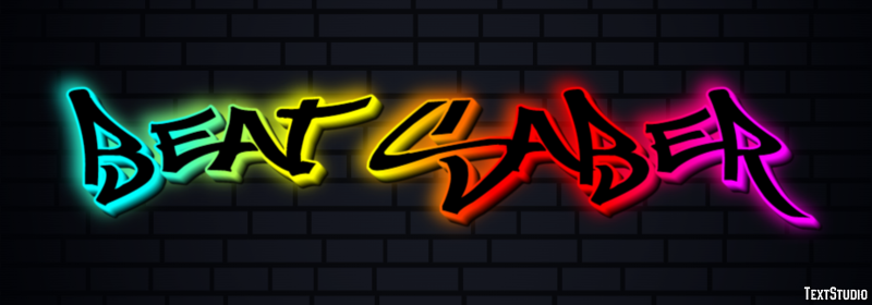 Beat Saber Effet de Texte
