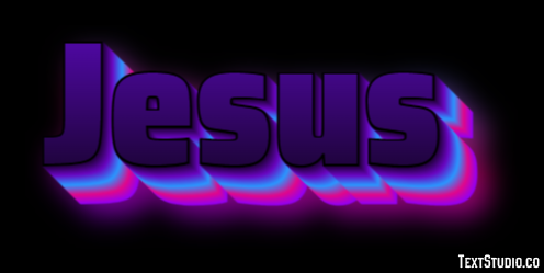 Jesus Efecto de Texto