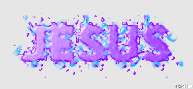 Jesus Efecto de texto