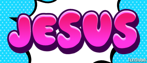 Jesus Text Effect
